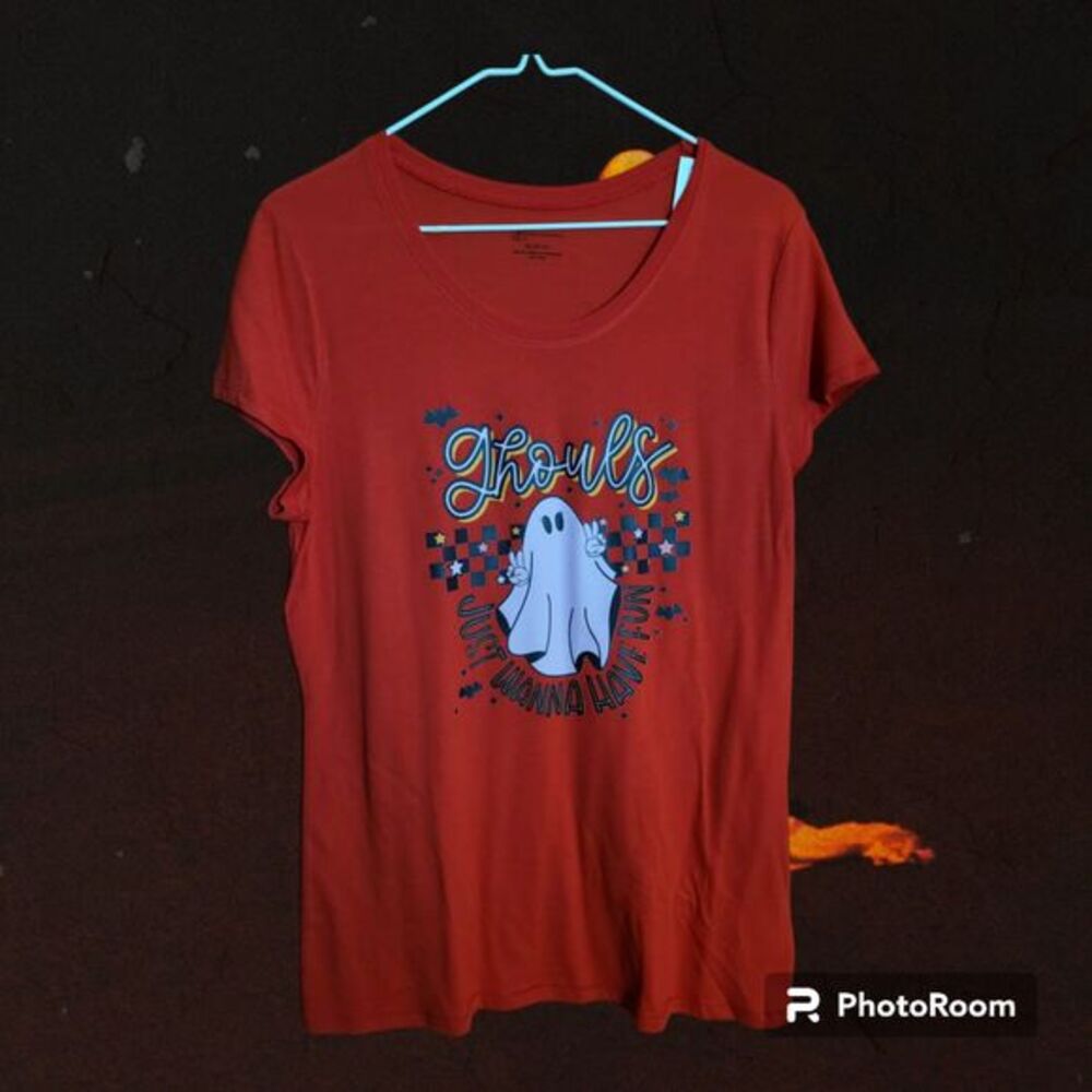 Ghouls Just‎ wanna have fun Junior Size Red XL ( 15-17)